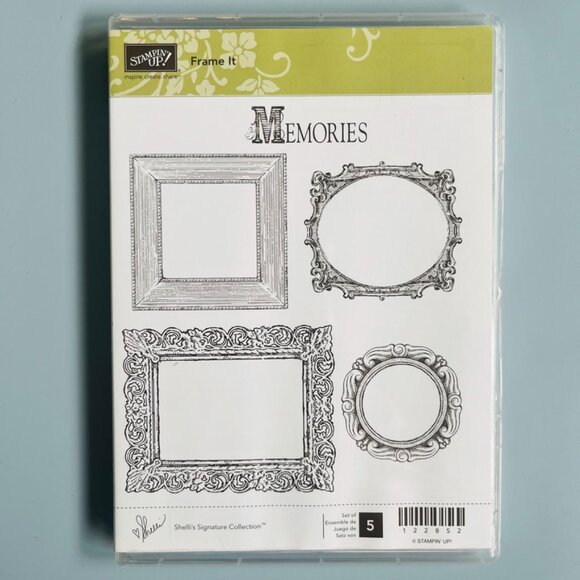 Stampin' Up! Frame It Stamp Set 122852 - Picture 1 of 3